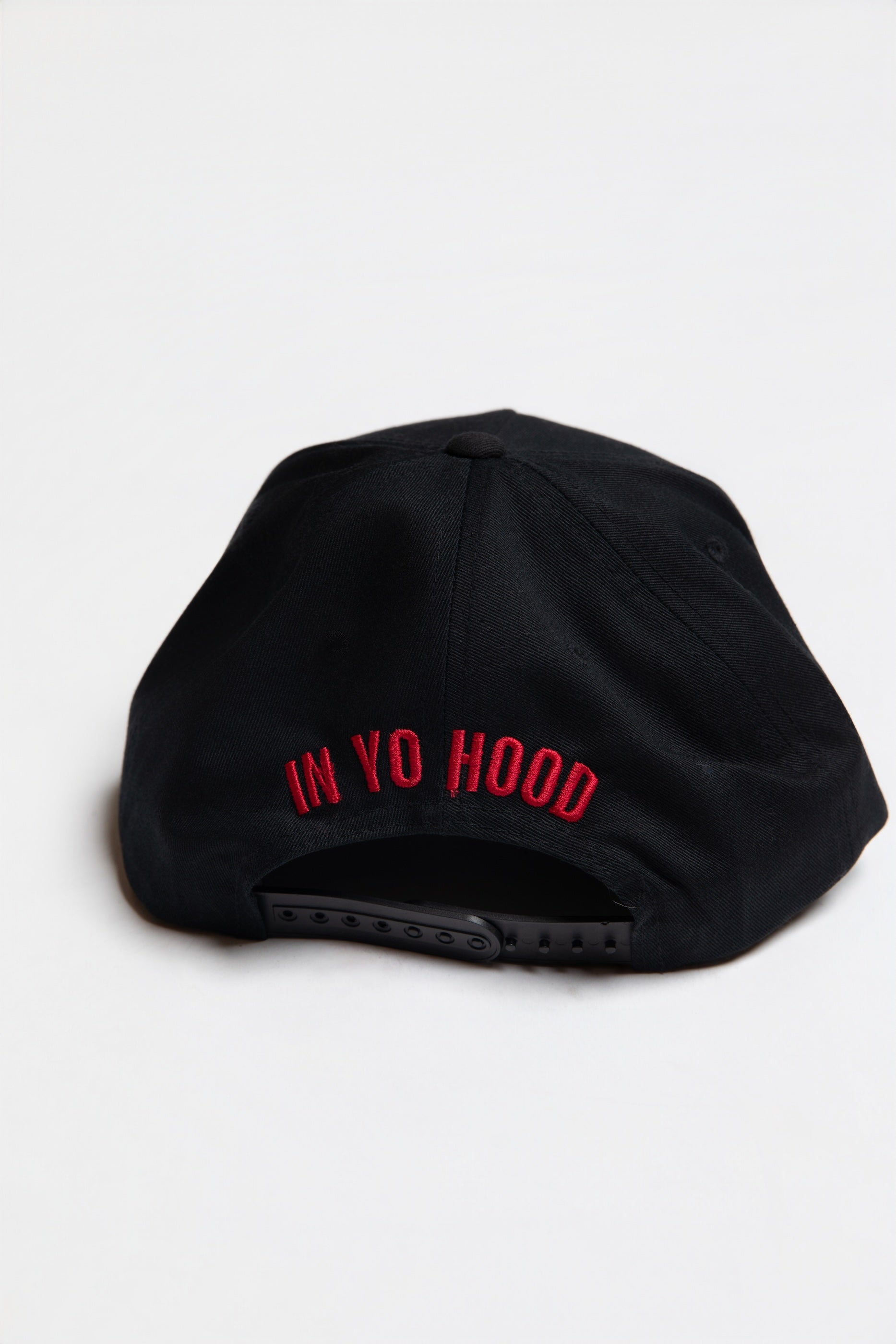 White & Black Hood Hat