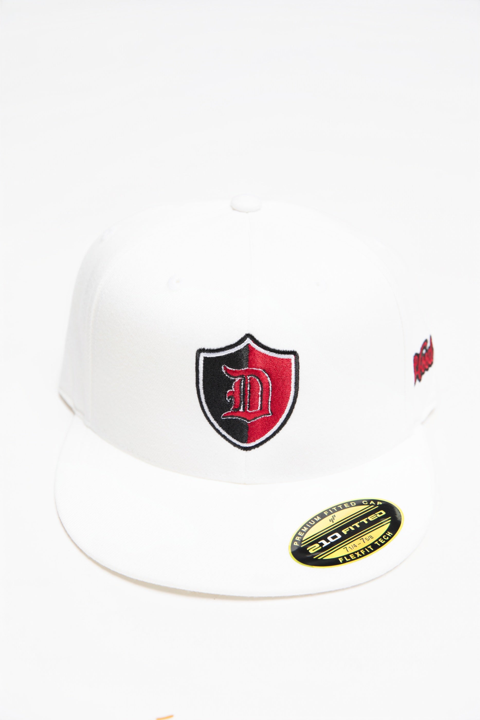 Fitted White Hood Report Detroit Hat