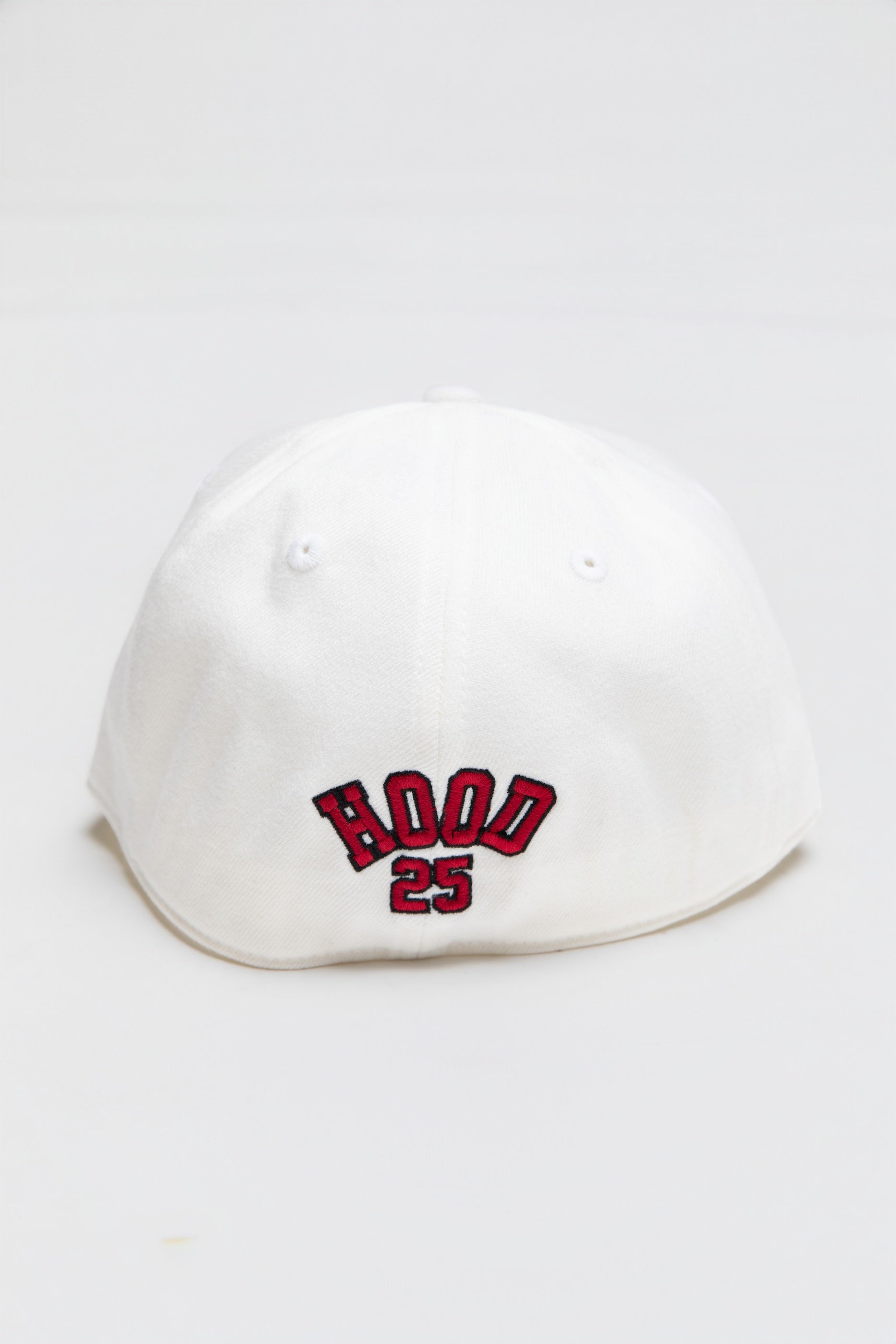 White Hood Report Detroit Hat with Adjustable Snapback